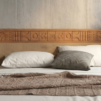 Velvet Upholstered Bed