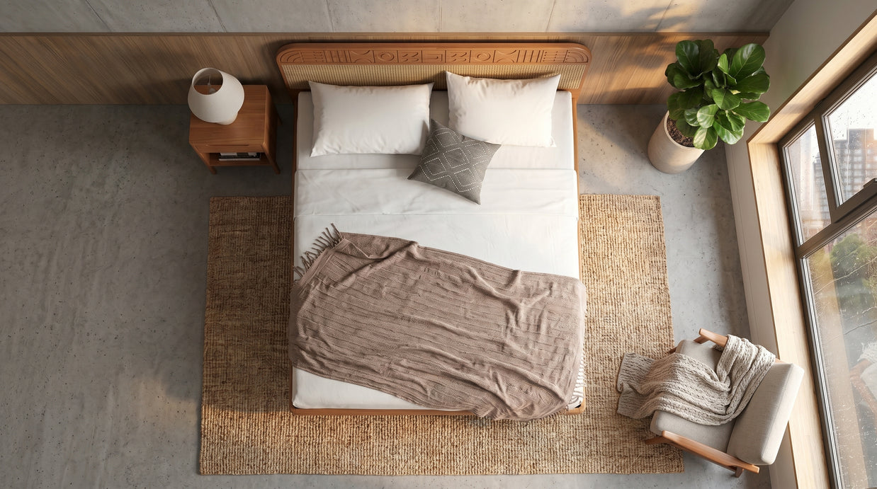 Velvet Upholstered Bed