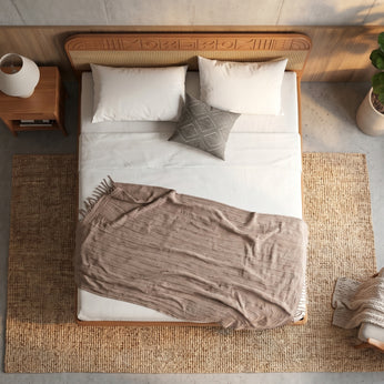 Velvet Upholstered Bed