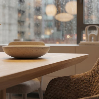 Oak Veneer Dining Table