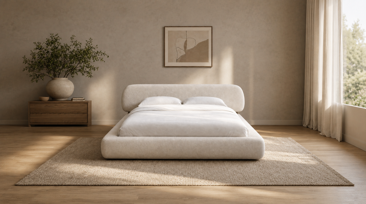 Upholstered Platform Bed