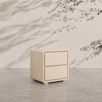 Modern 2-Drawer Nightstand