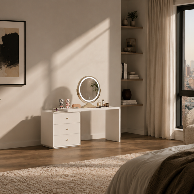 Modern Dressing Table with Mirror