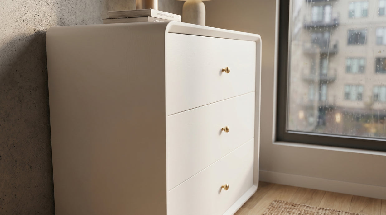 Modern Dressing Table with Mirror