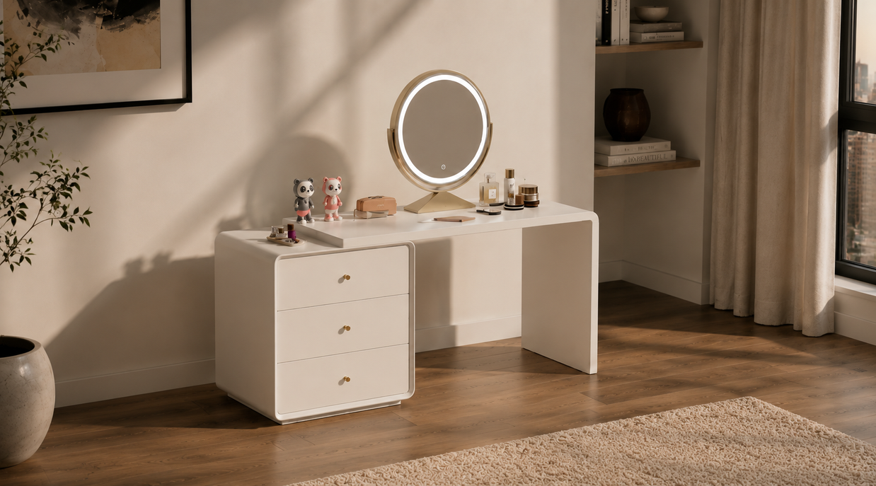 Modern Dressing Table with Mirror