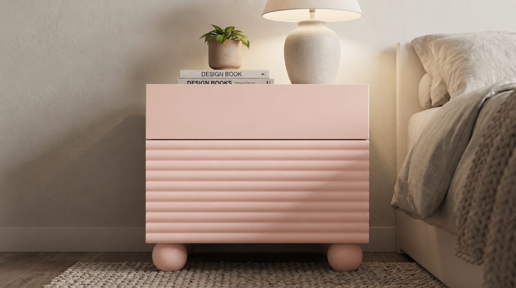 Scandinavian Style Nightstand