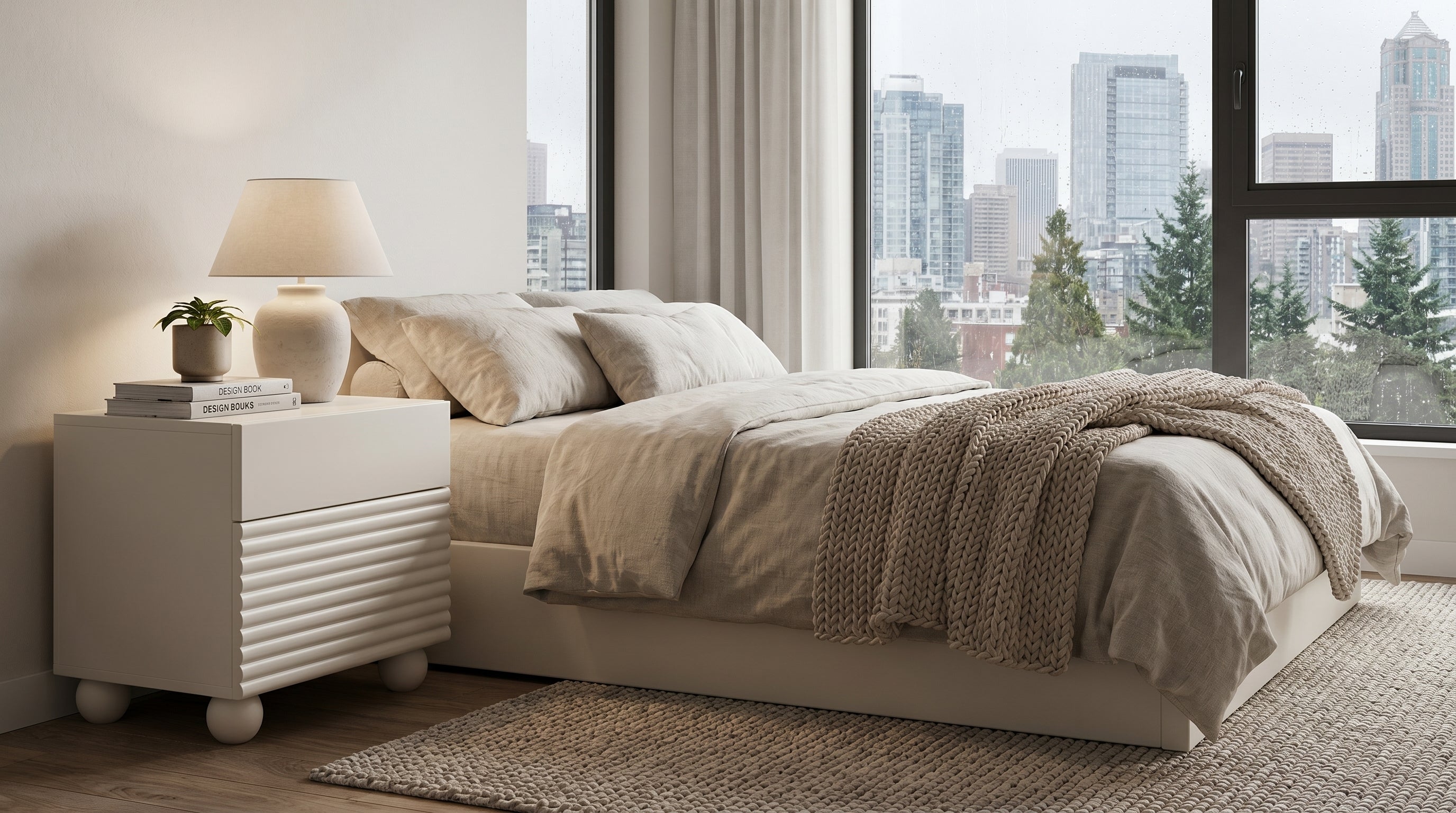 Scandinavian Style Nightstand