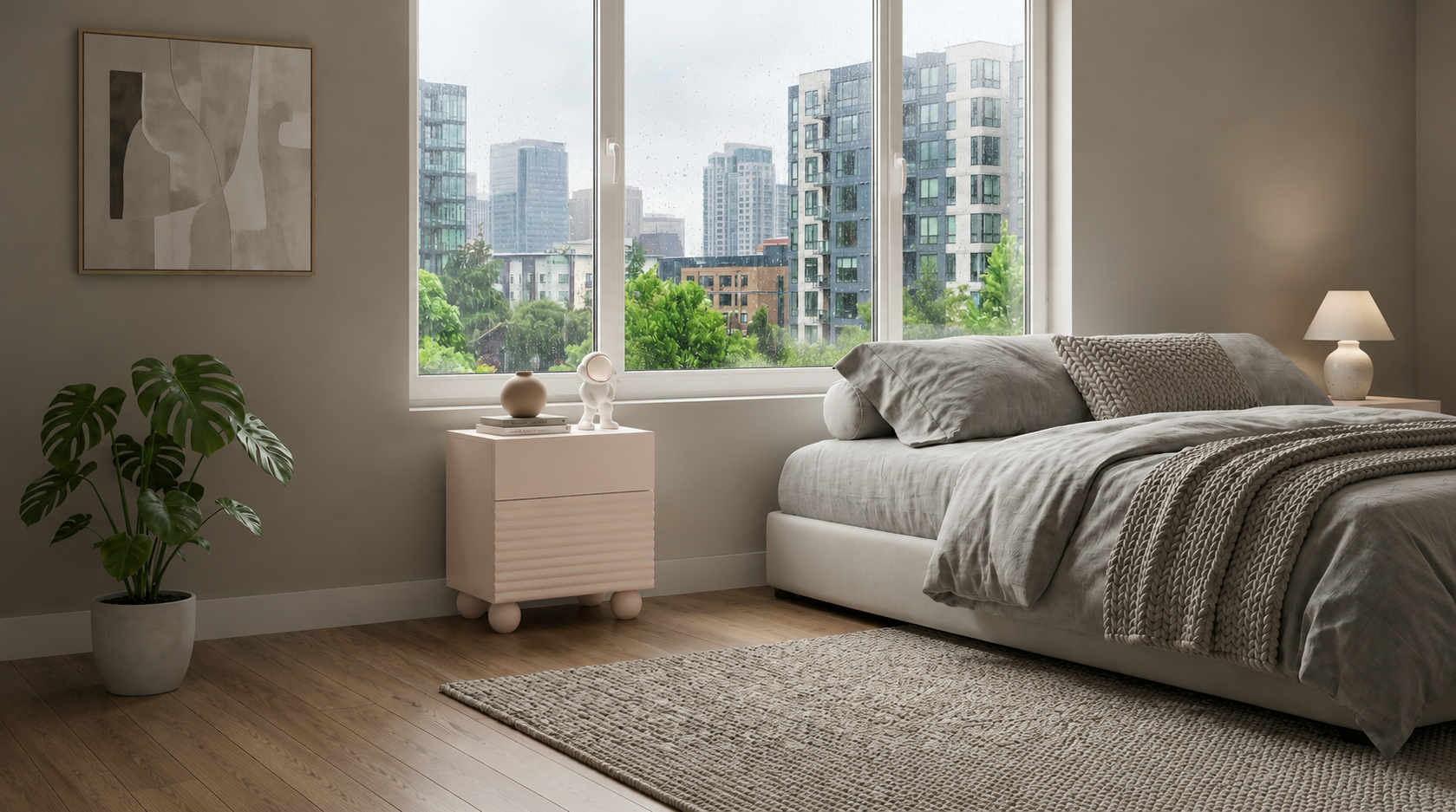 Scandinavian Style Nightstand