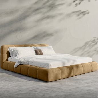 Modern White Bed