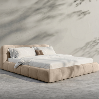 Modern White Bed