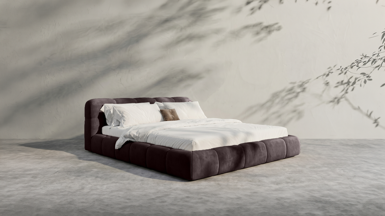 Modern White Bed