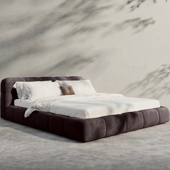 Modern White Bed