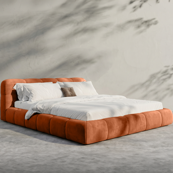 Modern White Bed