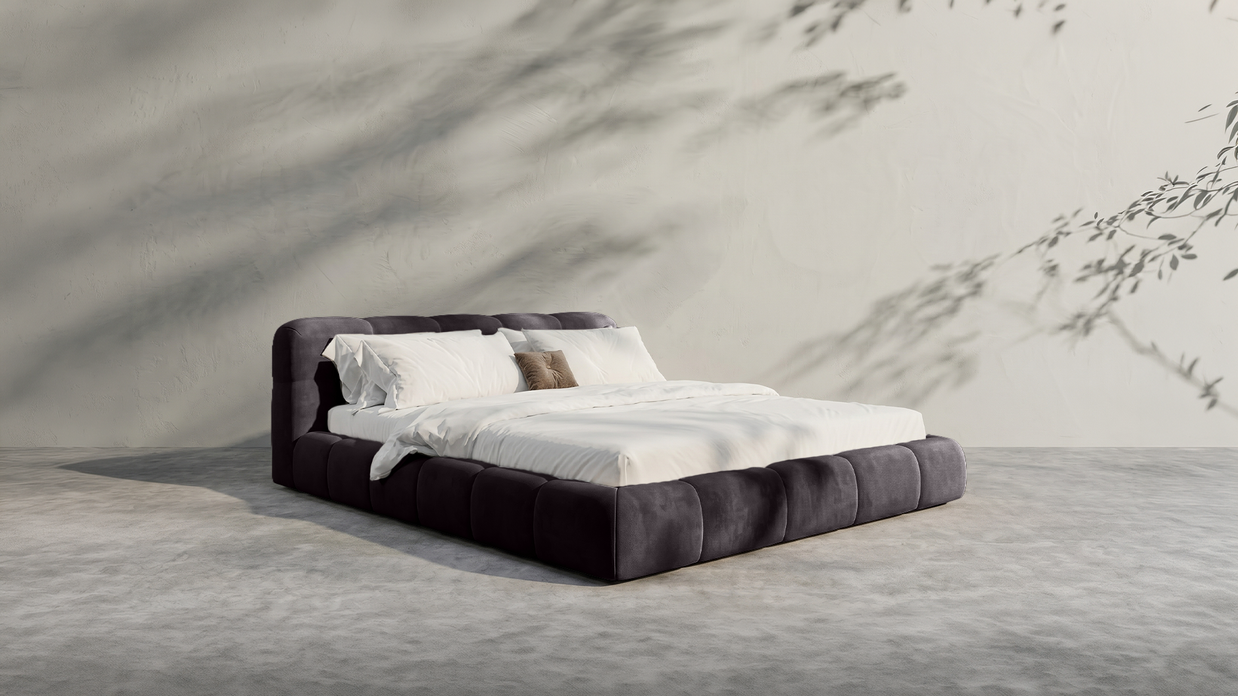 Modern White Bed
