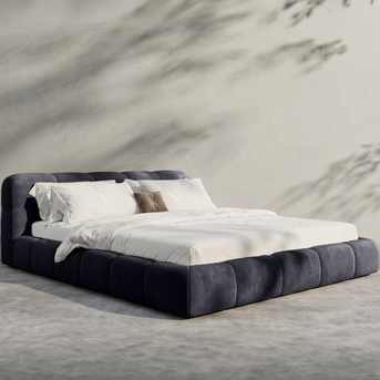 Modern White Bed