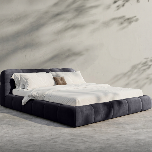 Modern White Bed