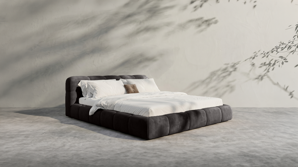 Modern White Bed