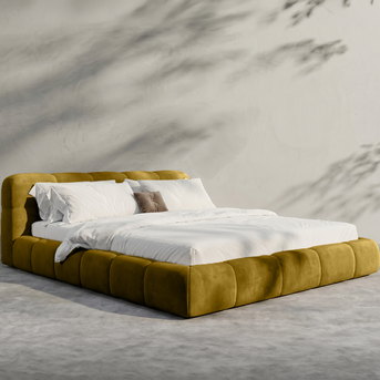 Modern White Bed