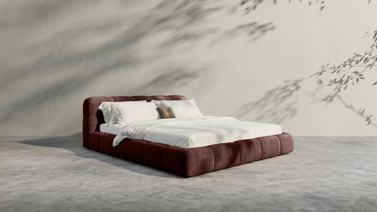 Modern White Bed
