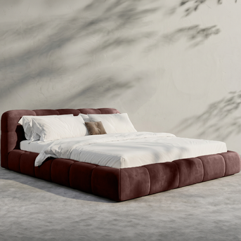 Modern White Bed