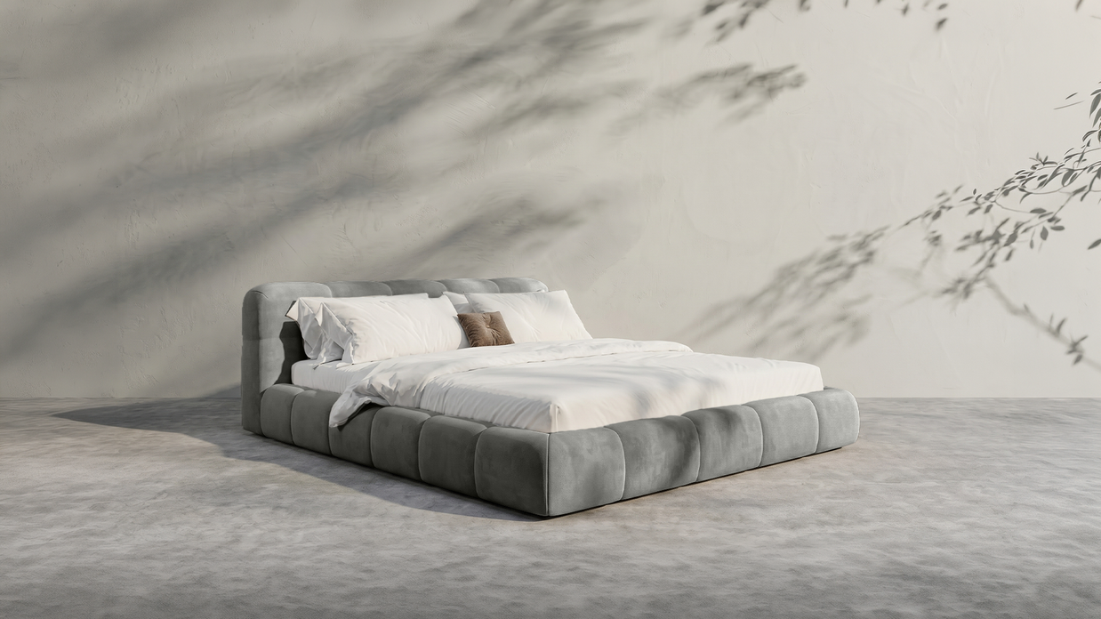 Modern White Bed