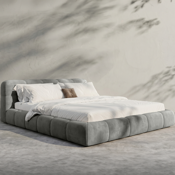 Modern White Bed