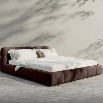 Modern White Bed