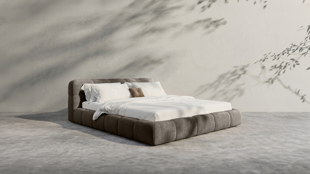 Modern White Bed