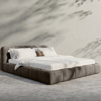Modern White Bed