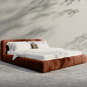 Modern White Bed