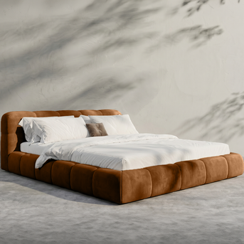 Modern White Bed