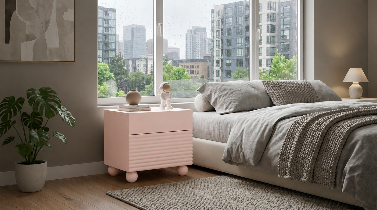 Scandinavian Style Nightstand