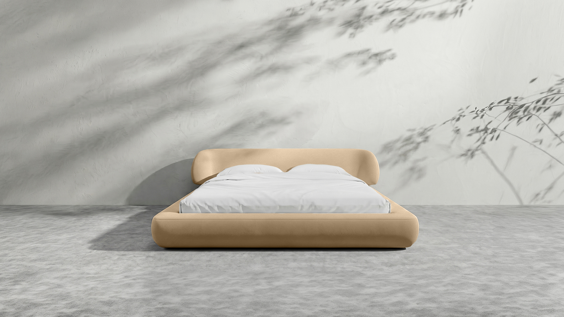 Upholstered Platform Bed
