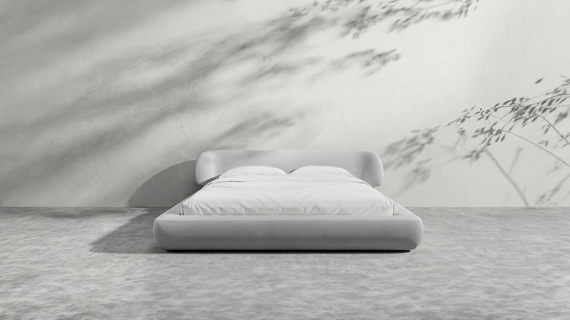 Upholstered Platform Bed