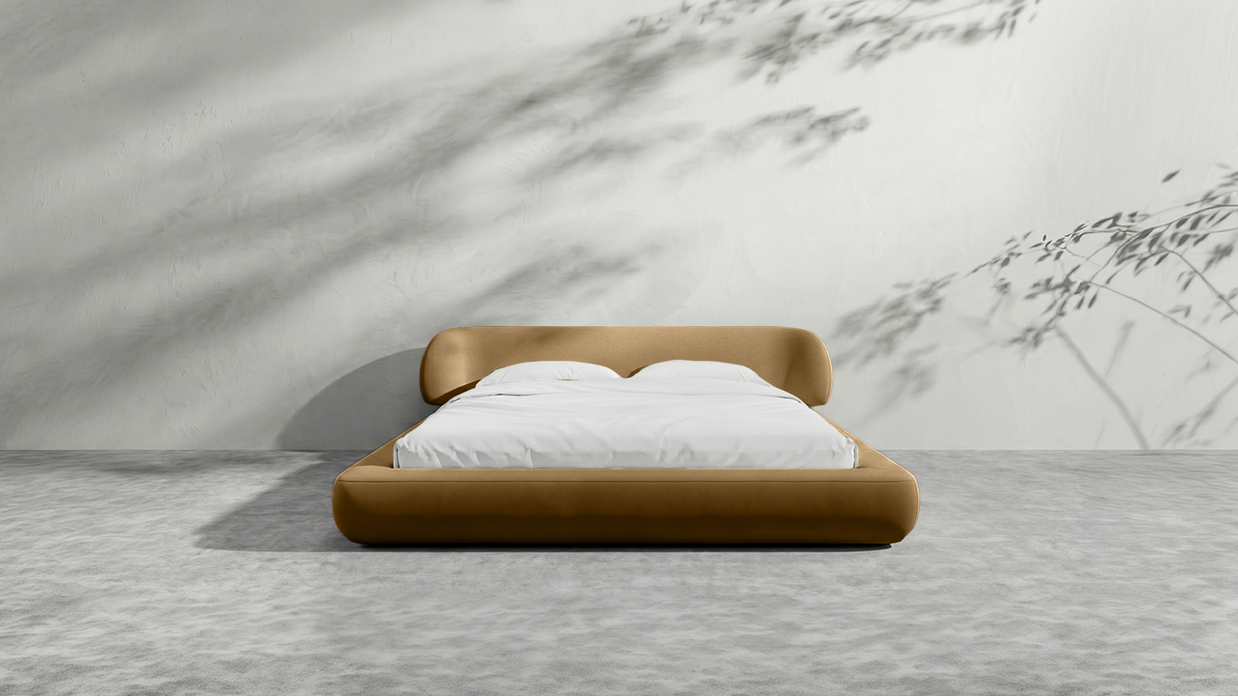 Upholstered Platform Bed