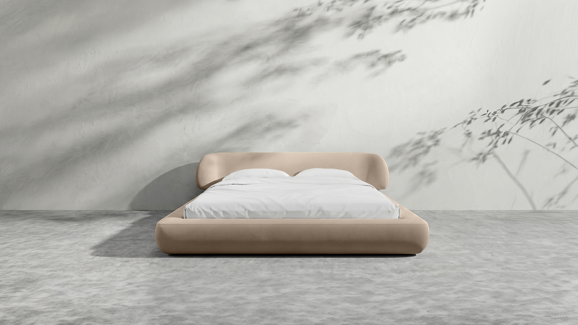 Upholstered Platform Bed