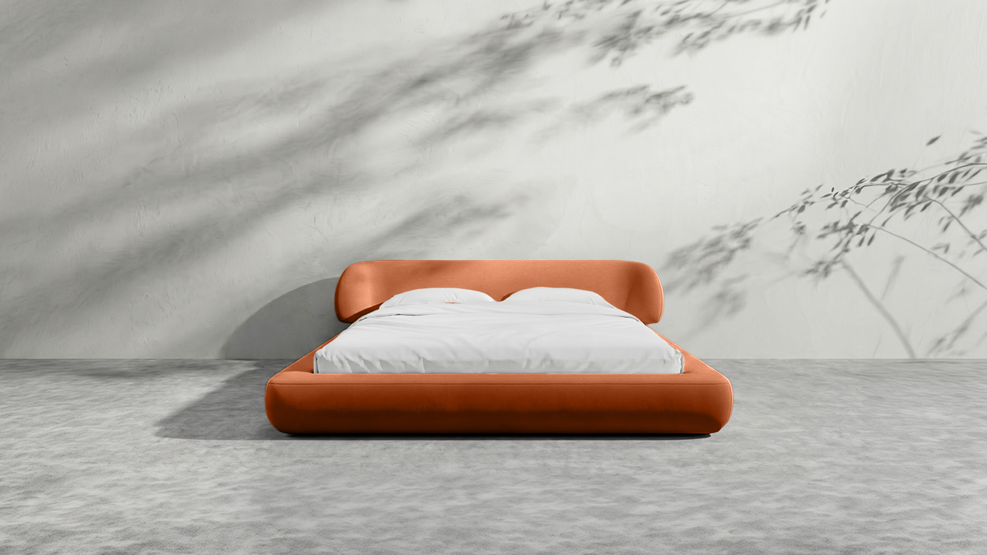 Upholstered Platform Bed