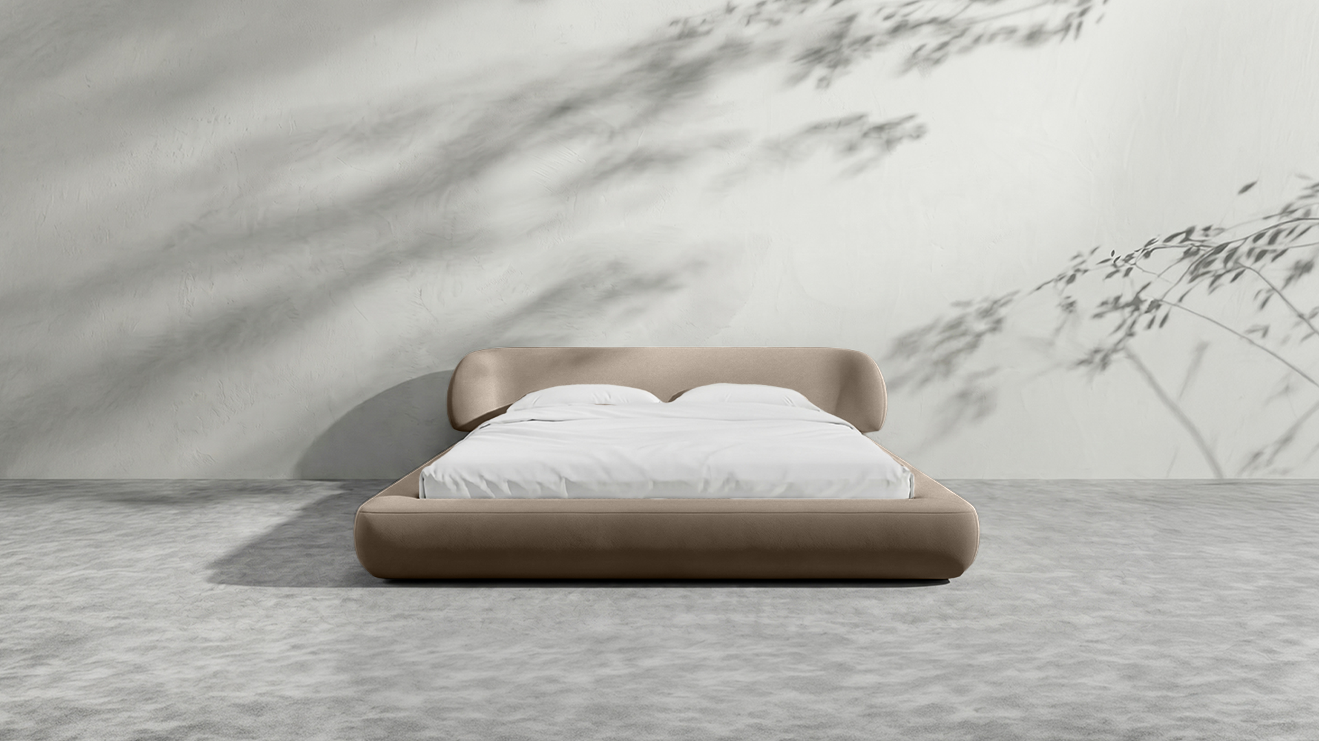 Upholstered Platform Bed