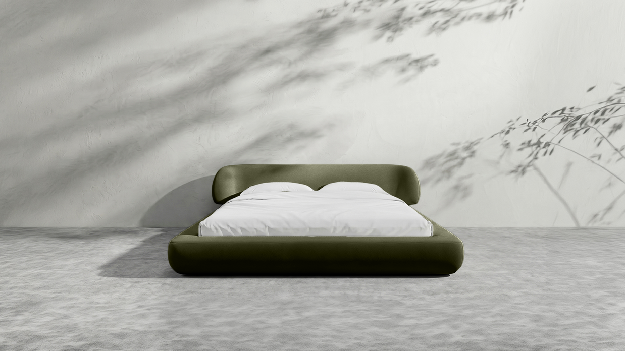 Upholstered Platform Bed