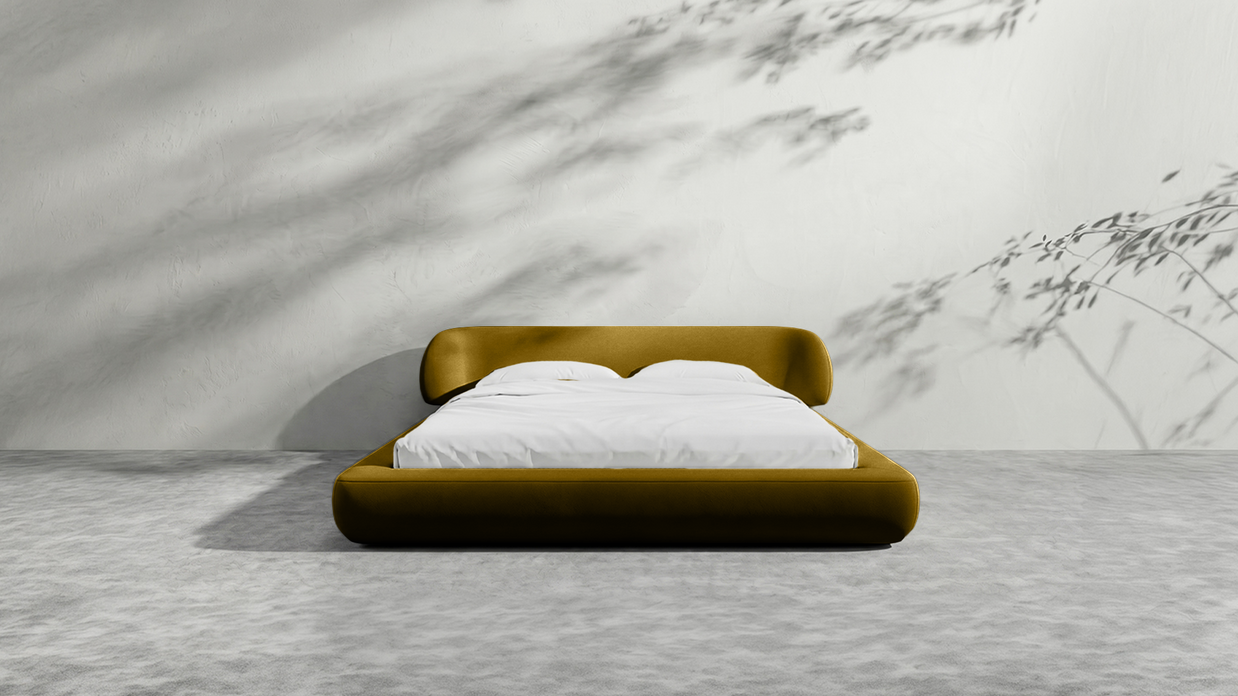Upholstered Platform Bed