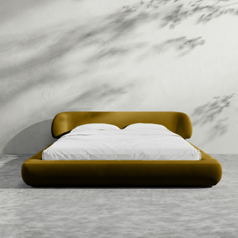 Upholstered Platform Bed