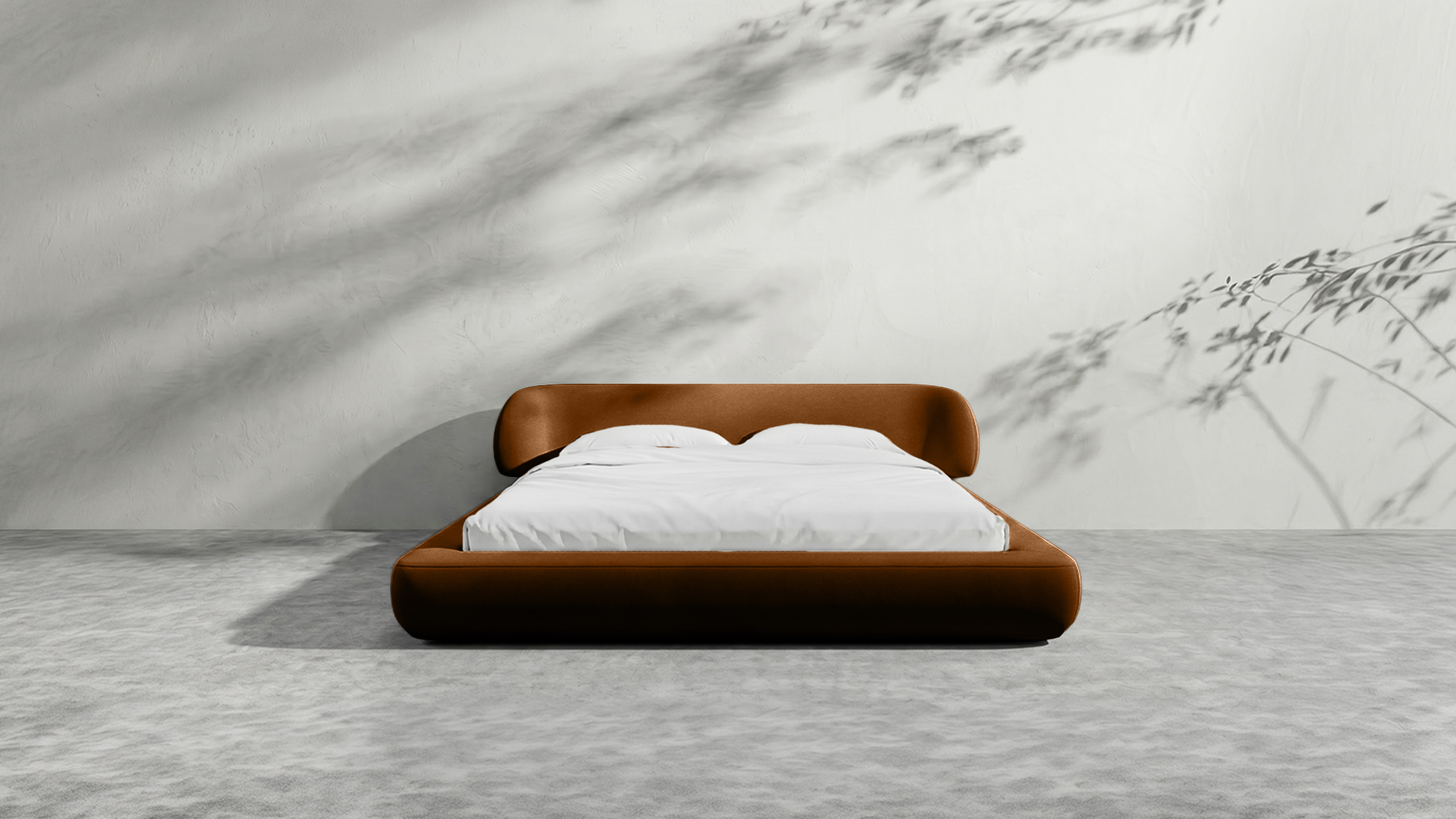 Upholstered Platform Bed