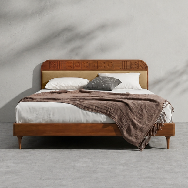 Velvet Upholstered Bed