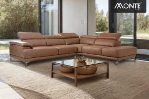 Laroyce Sectional (Brown)